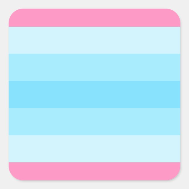 Transmasculine Pride Flag  Quadratischer Aufkleber (Vorderseite)