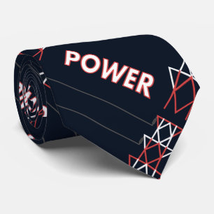 Transmission Tower and Power Line Muster Krawatte