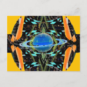 Transmutation CricketDiane Visuelle Sprachen Postkarte