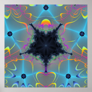 "Transmuting Pain with Thinghts of Liebe" Poster