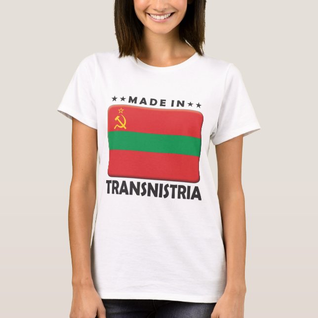 Transnistrien machte T-Shirt (Vorderseite)