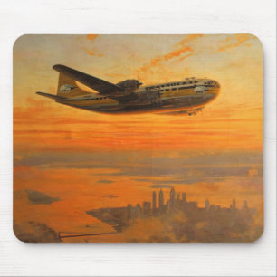Transocean Fluglinien Mousepad
