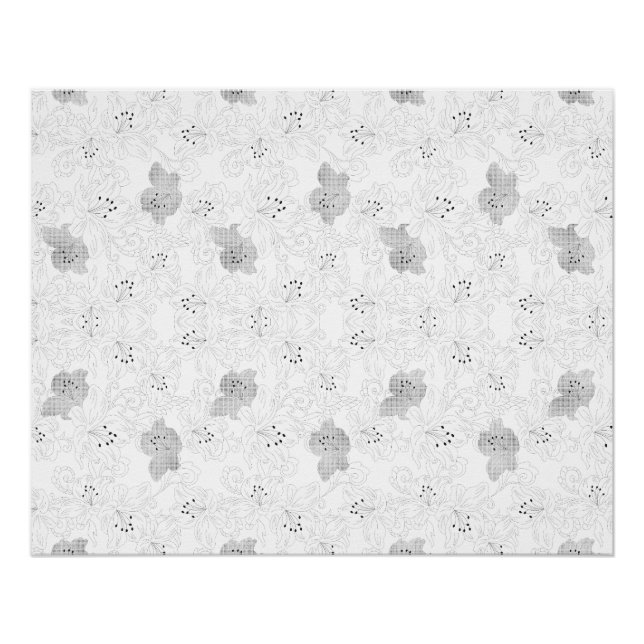 Transparent Grid Overlay – Editable PNG Texture Poster (Vorderseite)