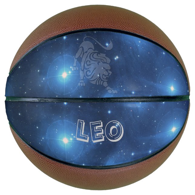 Transparent Leo Basketball (Vorderseite)