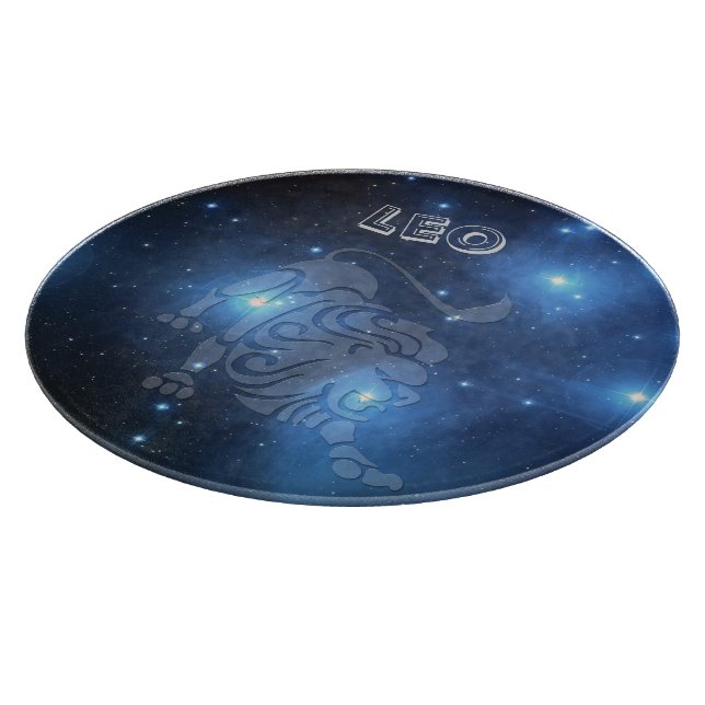 Transparent Leo Schneidebrett (Ecke)