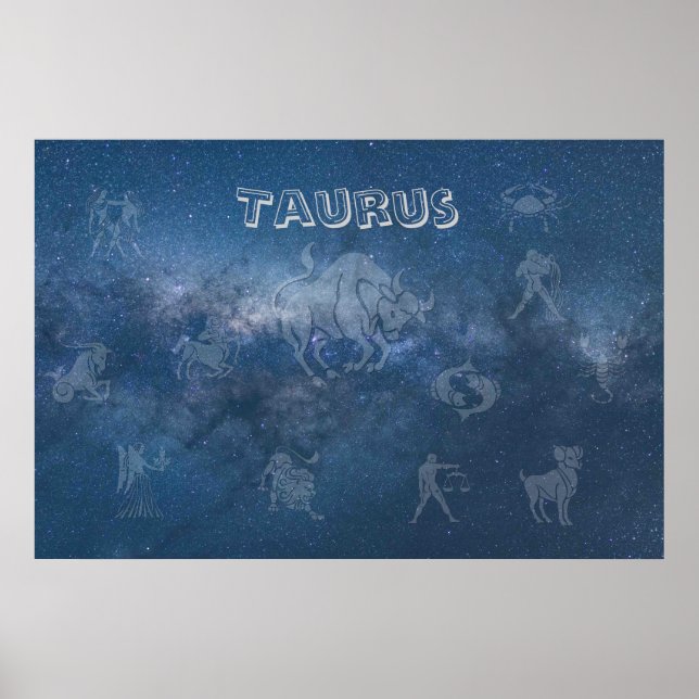 Transparent Taurus Poster (Vorne)