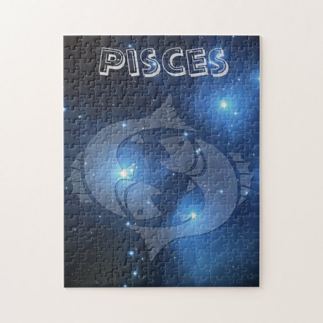 Transparente Fische Puzzle (Vertikal)