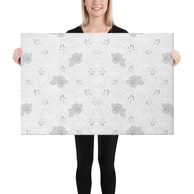 Transparente Grid-Leinwand - bearbeitbare PNG-Text Leinwanddruck (Von Creator hochgeladen)