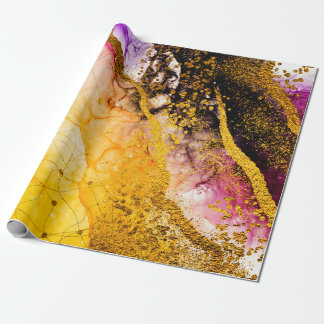 Transparente Kreativität. Abstrakte Wolken - ART.  Geschenkpapier