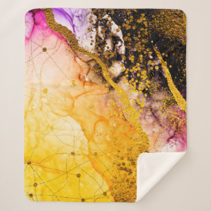 Transparente Kreativität. Abstrakte Wolken - ART.  Sherpadecke