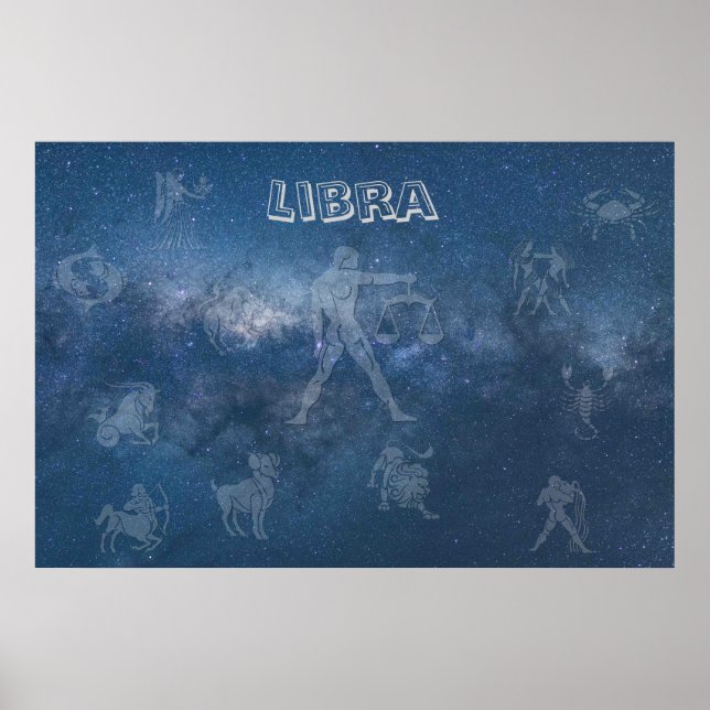 Transparente Libra Poster (Vorne)