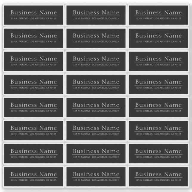 Transparente oder undurchsichtige wasserdichte Rüc Aufkleber (Vorderseite)