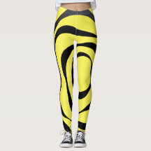 Transparente schwarze Spirale auf gelbem Hintergru