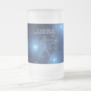 Transparente Waage Mattglas Bierglas