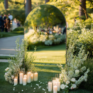 Transparentes Begrüßungszeichen "The Morning After Fensteraufkleber