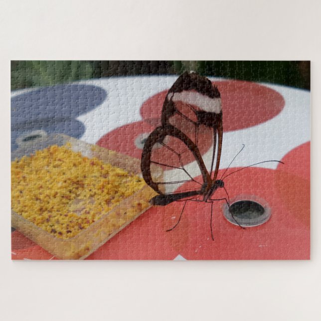 Transparentes Butterfly-Jigsaw-Puzzle Puzzle (Horizontal)