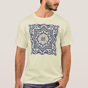 Transparentes Monogram Azulejo Style T-Shirt