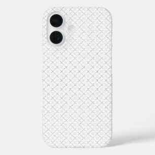 Transparentes Raster PNG Bearbeitbare Textur-Ove iPhone 16 Hülle