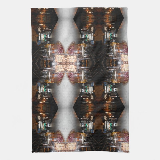 Transparenz und Einfachheit Geschirrtuch (Vertikal)