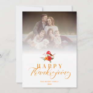 Transparenzfreudiges Thanksgiving-Foto