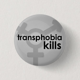 Transphobia Tötungen Button