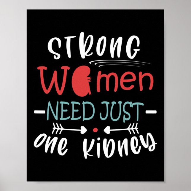 Transplantation Operation Nierenerkrankung Niere S Poster (Vorne)