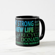 Transplantation Tasse der starken Organspende