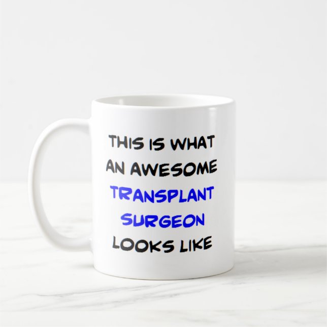 Transplantationschirurg, phantastisch kaffeetasse (Links)