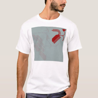 Transplantationsgrün des künstlichen Herzens T-Shirt