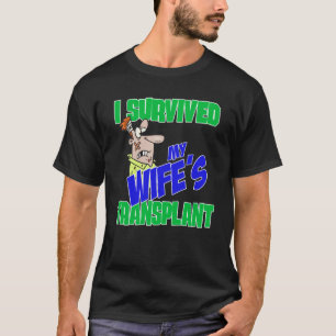 Transplantatübergabe Überlebte Transplantation der T-Shirt