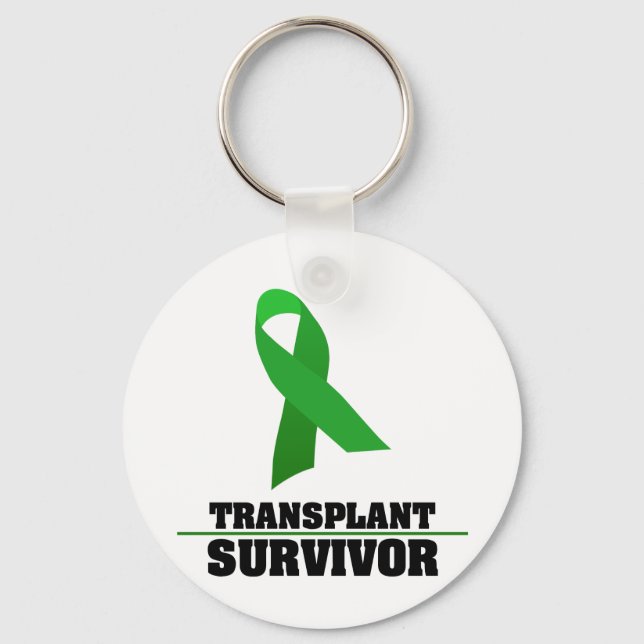 Transplantatüberlebensmittel Schlüsselanhänger (Vorderseite)