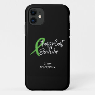 Transplantatübersiedlung Green Ribbon Trendy Custo Case-Mate iPhone Hülle