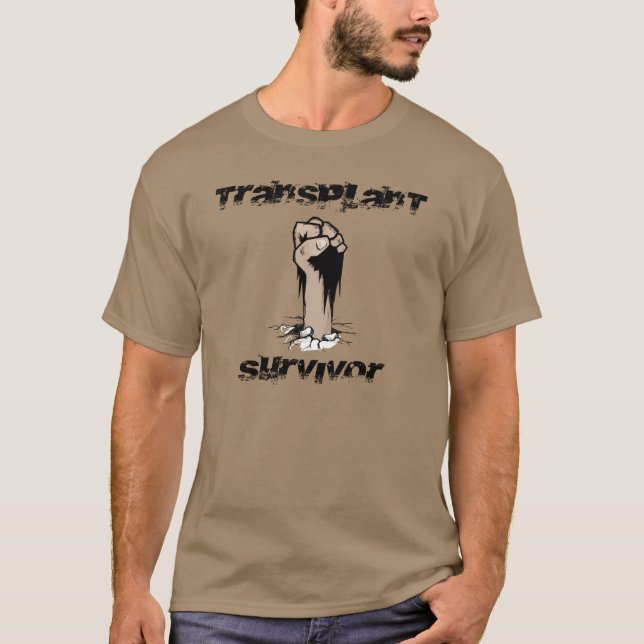 Transplantatübersiedlung - Grunge-Stil T-Shirt (Vorderseite)