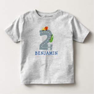 Transport 2. Geburtstag Party Baby T - Shirt
