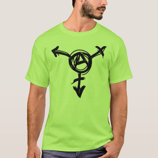 Transport-Anarchiesymbol T-Shirt (Vorderseite)