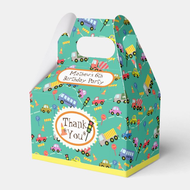 Transport Aquamarin Gevor Box Geschenkschachtel (Vorderseite)