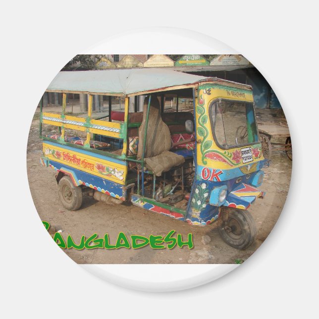 Transport Bangladesch Magnet (Vorne)