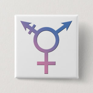 Transport/Genderqueer Stolz-Knopf Button