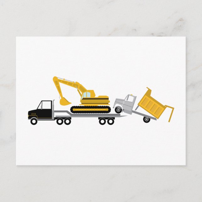 Transport Postkarte (Vorderseite)