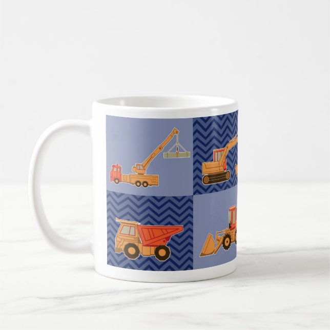 Transport-schwere Ausrüstung - Collage Kaffeetasse (Links)
