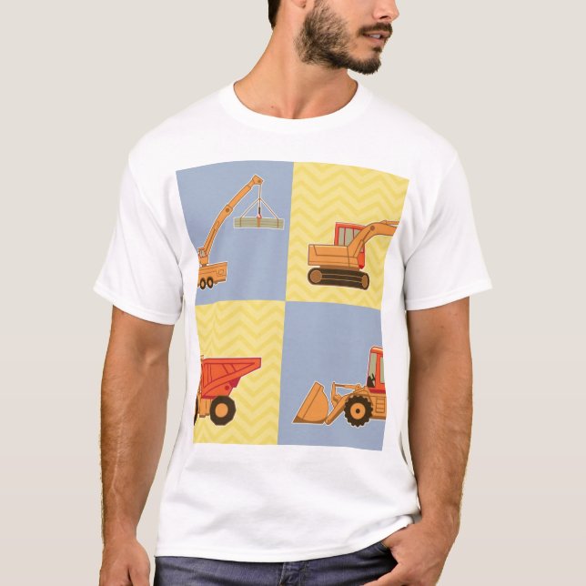 Transport-schwere Ausrüstungen - schlicht und T-Shirt (Vorderseite)
