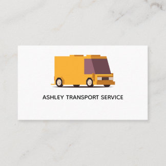 Transport Service Business Card Design Visitenkarte