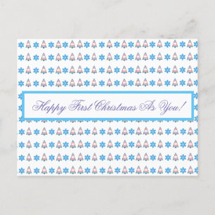 Transport-Stolz-Weihnachten Feiertagspostkarte