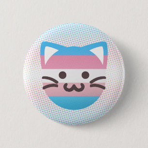 Transport-Stolzkatzenknopf Button