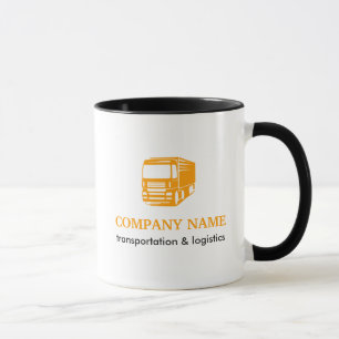 Transport und Logistik-Logo-Tasse Tasse