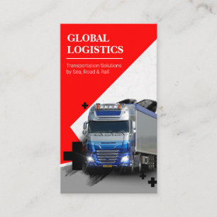 Transport- und Logistikunternehmen Visitenkarte