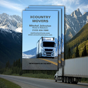 Transport- und Speicherunternehmen Visitenkarte