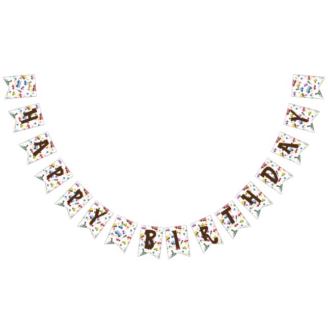 Transport White Wimpelkette (Alle)