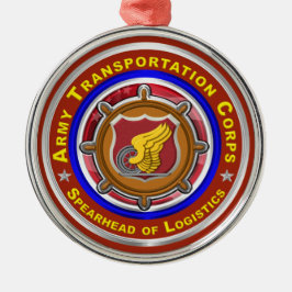 TRANSPORTAKORPS ORNAMENT AUS METALL