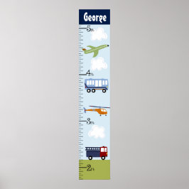 Transportation Growth Chart Behalte bei 8x44! Poster